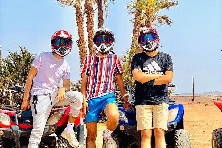 Quad Excursion in the Palmeraie Desert in Marrakech
