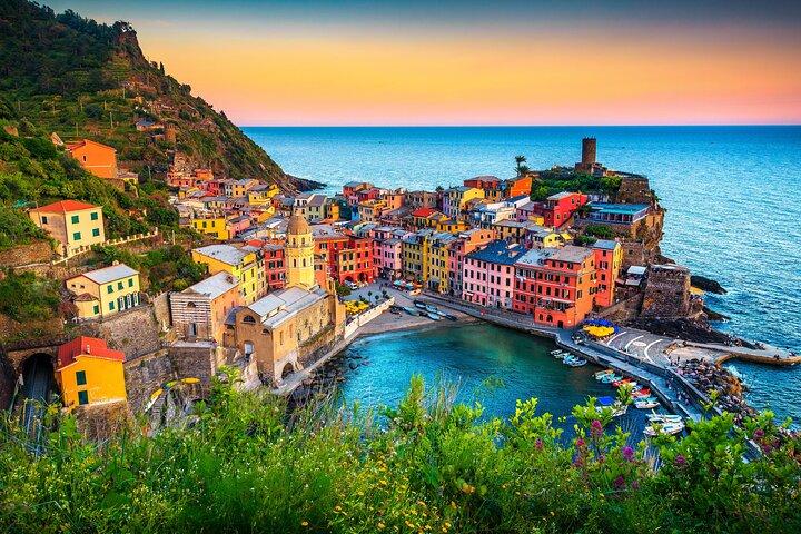 Tour naar de Cinque Terre en de Toren van Pisa vanuit Florence Semi-privé