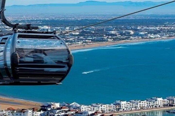 Agadir-kabelbaan ontdekt de oude kasbah Montagne
