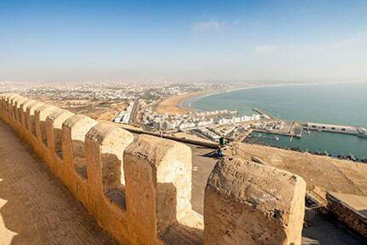 Agadir-kabelbaan ontdekt de oude kasbah Montagne