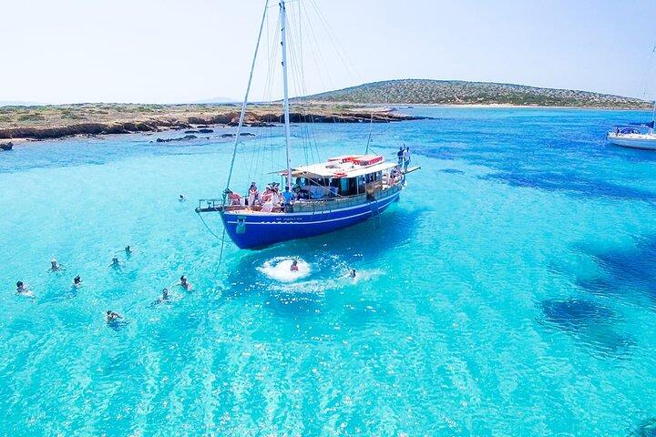 Round of Antiparos & Despotiko with Traditional Boat