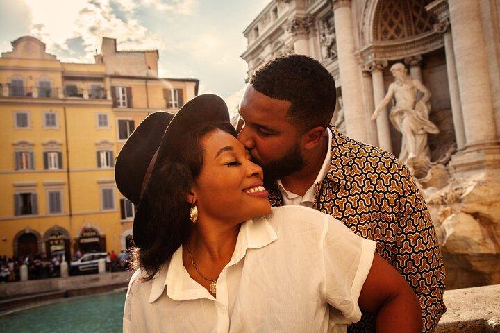 Rome Private Photoshoot Tour (Car & Walking) Night & Day