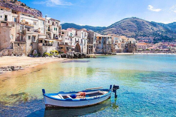 Transfert privé de Catane à Palerme avec options de visite