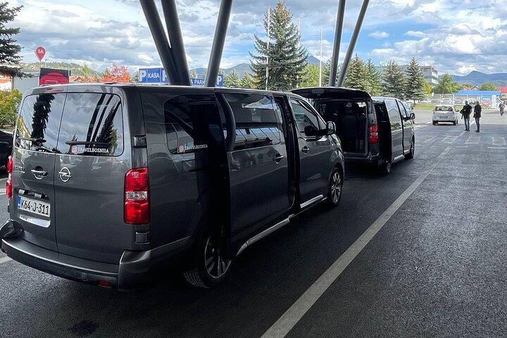 Sarajevo: Privater Flughafentransfer SJJ