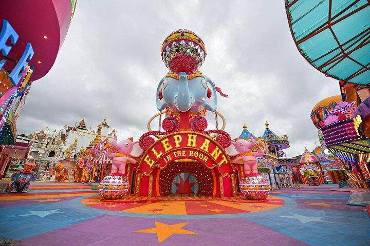 Experiência mágica do carnaval de Phuket com transferência privada de ida e volta