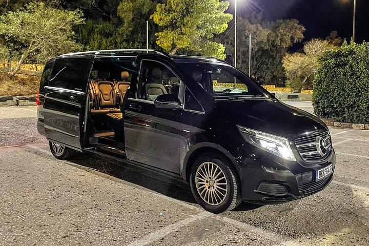 Transporte privado del aeropuerto de Atenas a los hoteles del centro de Atenas Viceversa