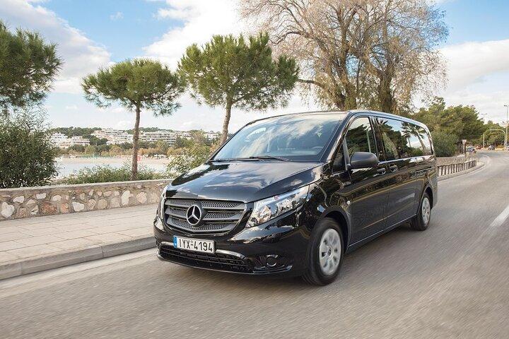 Transporte privado del aeropuerto de Atenas a los hoteles del centro de Atenas Viceversa