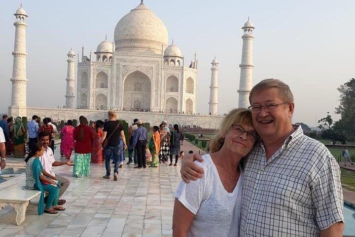 Taj Mahal en Agra Fort privétour vanuit Delhi
