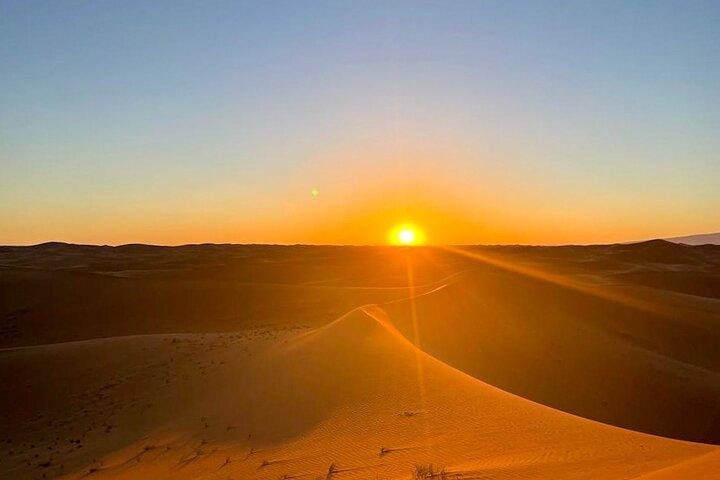 Favolosa avventura nel deserto di 3 giorni a Merzouga con piccoli gruppi