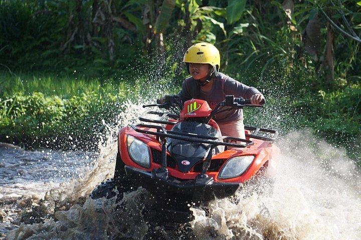 Privates Quad-ATV- und Wildwasser-Rafting-Abenteuer auf Bali
