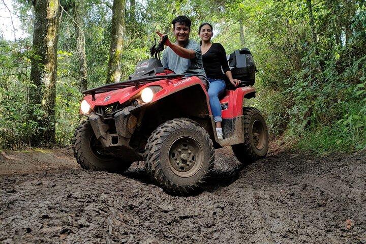 プエブラ発：サカトランのプライベート ツアー + ATV ツアー