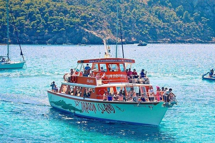 Isla Dragonera-Kreuzfahrt mit leichtem Mittagessen und Schwimmen Atalaya II