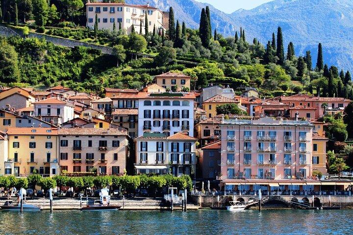Excursion privée d'une journée à Bellagio et Varenna avec le château de Vezio