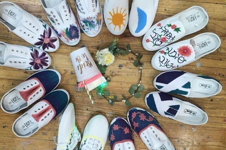Sneaker-Malkurs in Celebration Town