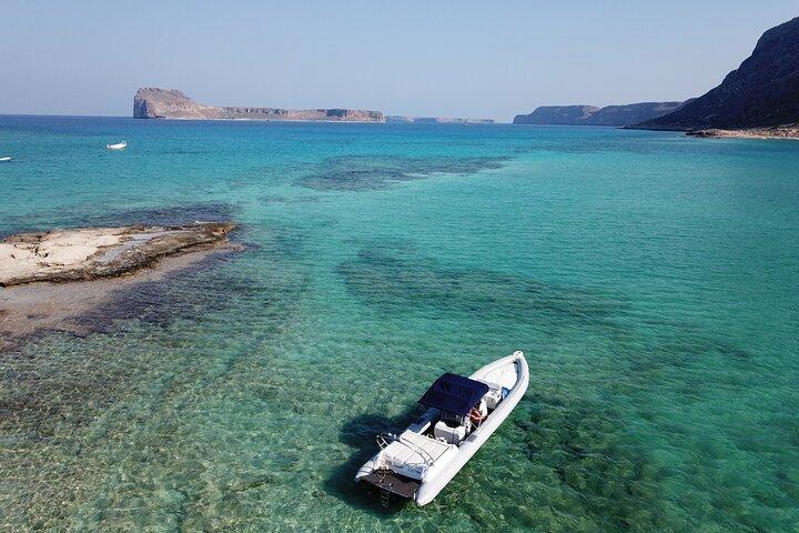 Privat bådtur Chania - Balos (pris er pr. Gruppe op til 9 personer)