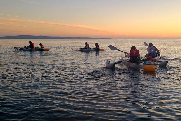 Excursion en kayak au coucher du soleil/éclair à Olowalu