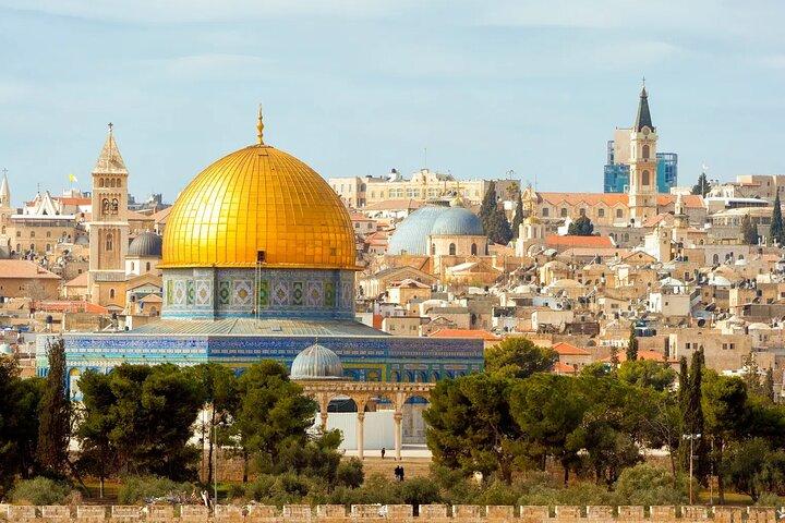 Excursão privada de 7 dias pela Jordânia e Jerusalém