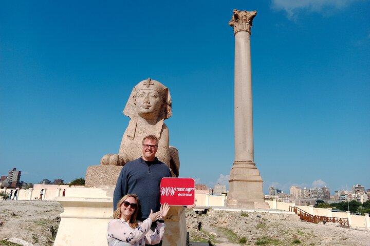 Alexandria day tour from Cairo - (Car, tickets, guide, Lunch)