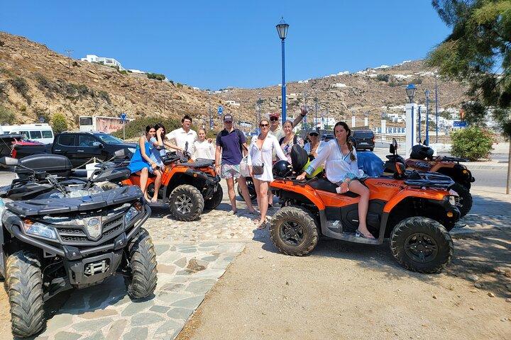 Guided/Self guided & Rent ATV/QUAD and explore mykonos on wheels