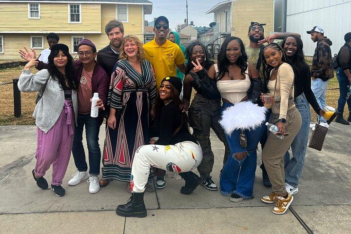 Visite de la Nouvelle-Orléans Culture Second Line à NOLA