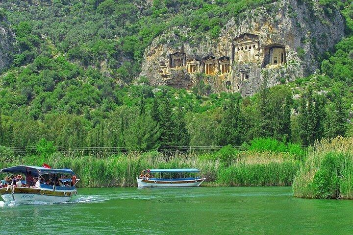 Turtle Beach journée avec lac et bains de boue depuis Marmaris