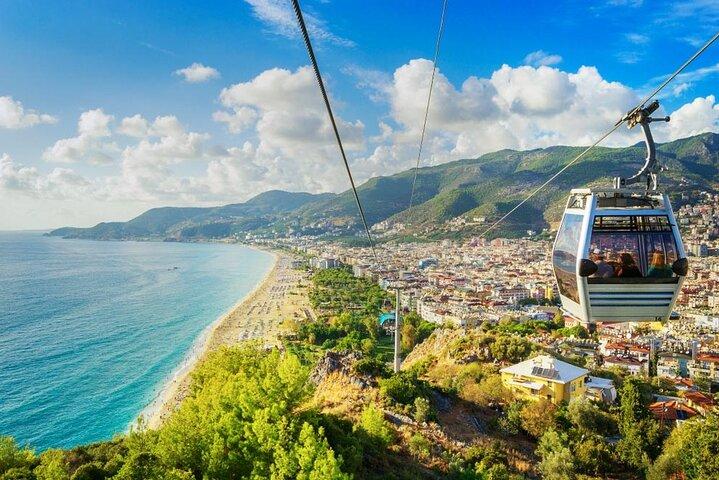 Alanya City Tour, Sunset Paranoma, Alanya Slot og svævebane
