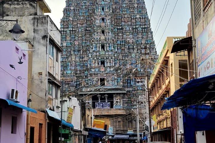 Paseos Madurai : City Highlights Tour por el templo y el mercado