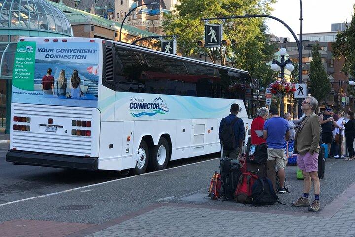 Da Victoria a Vancouver - Trasferimento in pullman