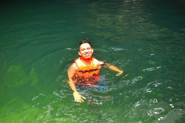 Increíble aventura en 3 cenotes con transporte.