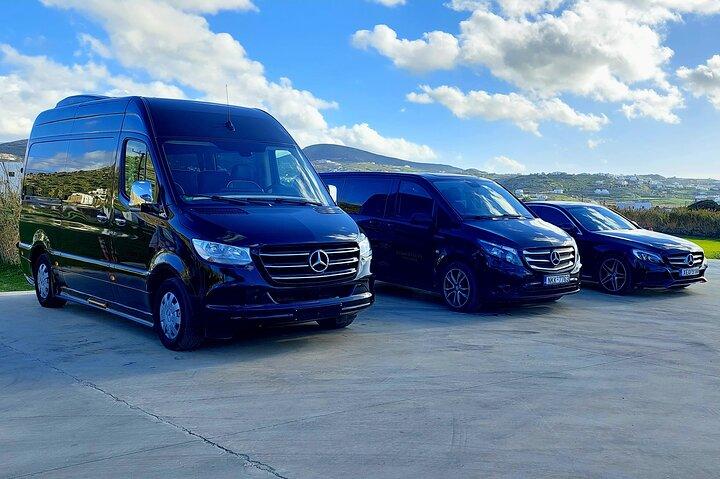 Transfert Privé De Naxos Port/Aéroport À Toutes Les Destinations