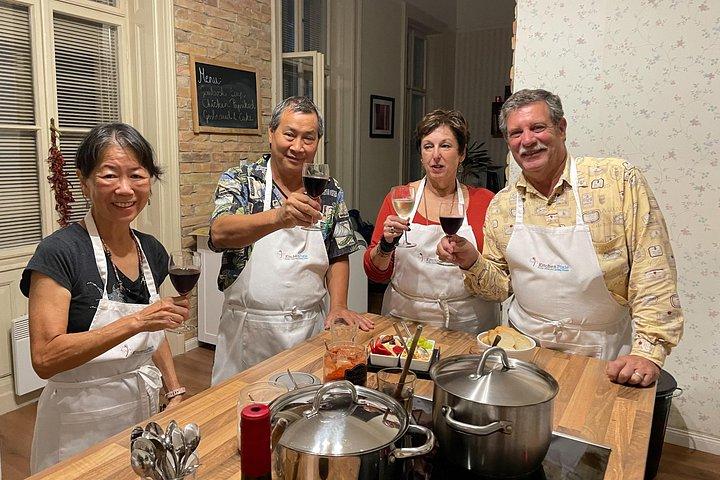 Budapest Cozy 3-Course Hungarian Cooking Class with Wine