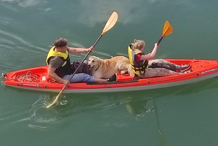 Día de kayak en el lago Skadar