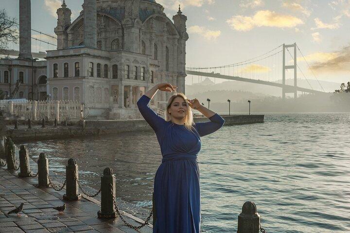 Istanbul Photo Shooting with Flying Dress