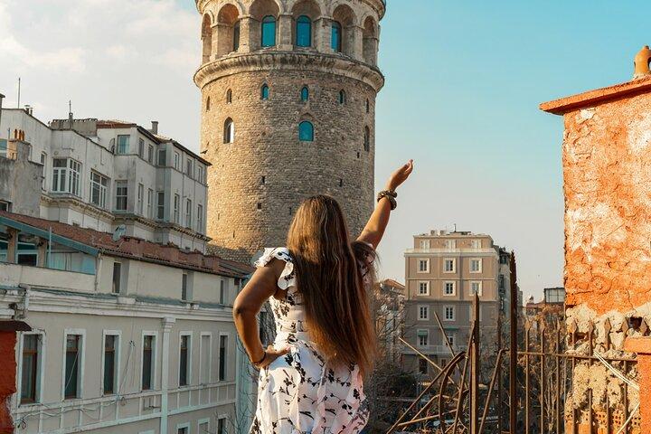 Istanbul Photo Shooting with Flying Dress