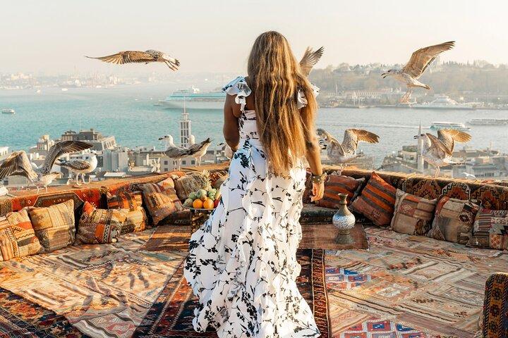 Istanbul Photo Shooting with Flying Dress