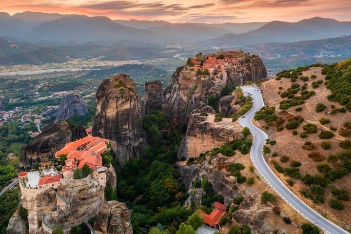 "Meteora Highlights: A Journey Among the Sky-High Monasteries"