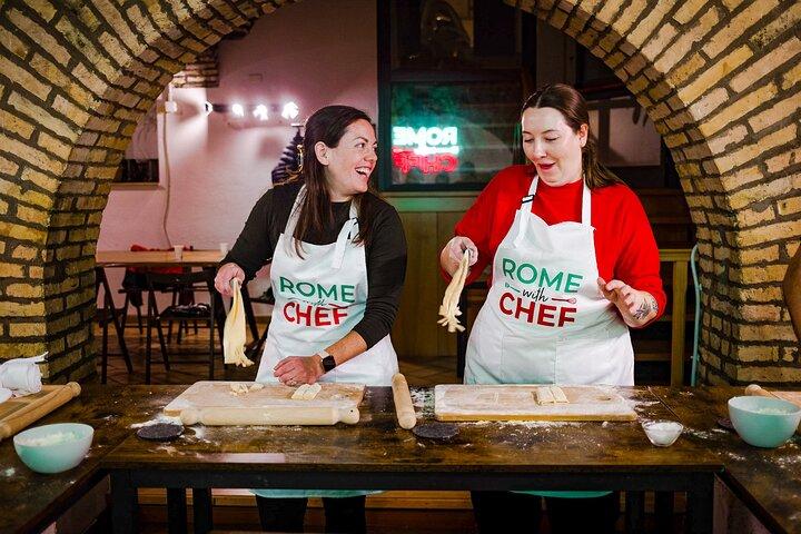 2 - em - 1 Masterclass de Pasta e Tiramisu em Roma