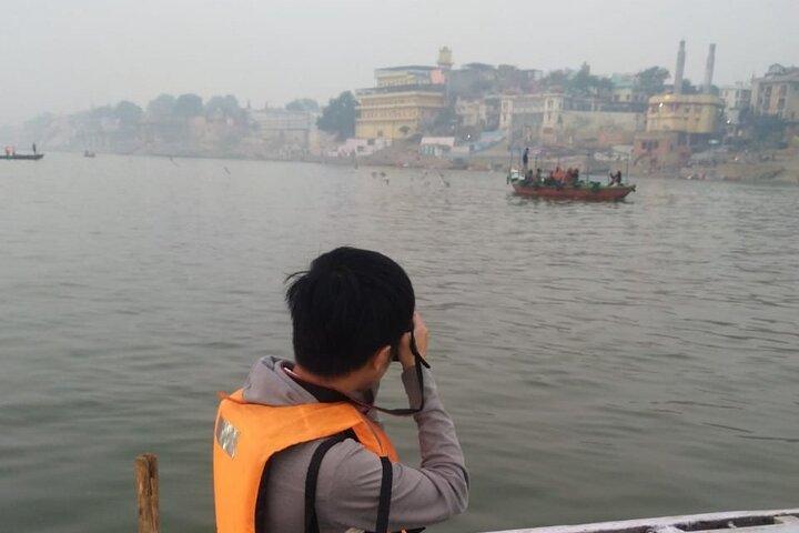 Varanasi og Sarnath Cultural Trail med Sunrise Boat Ride