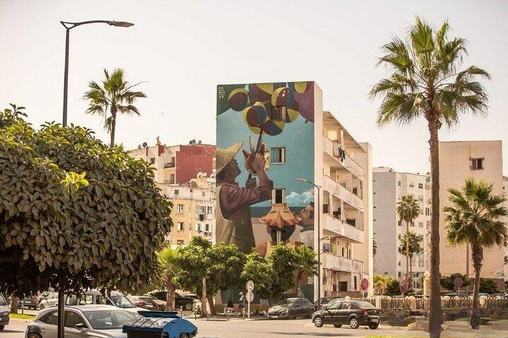 Visite d'une journée complète de Casablanca avec déjeuner et vin marocain