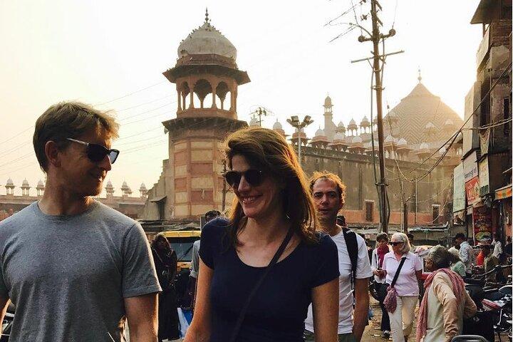 Passeggiata culturale privata di Agra Fascino della città vecchia