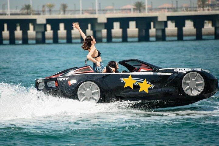 Jetcar-tur i Dubai med valgfri afhentning og aflevering