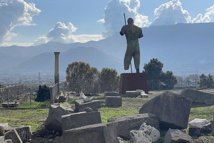 Rondleiding naar de ruïnes van Pompeii en de Vesuvius vanuit Sorrento