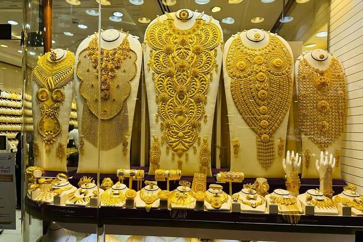 Dubai City Tour Old Town, Abra Taxi Boat, Gold & Spice Market