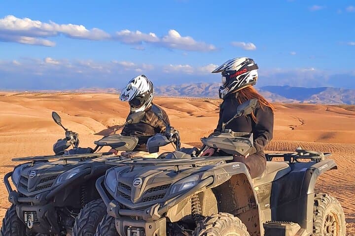 Quad Ride In The Agafay Desert
