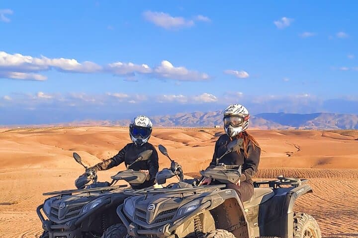 Quad Ride In The Agafay Desert