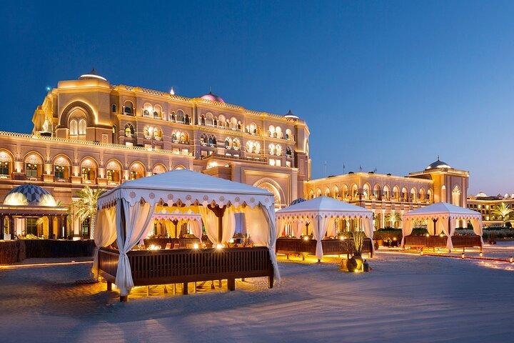 Expérience culinaire à l'Emirates Palace Abu Dhabi