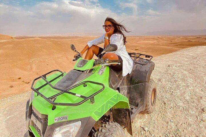 Desert Agafay Quad Camel e cena spettacolo Piscina