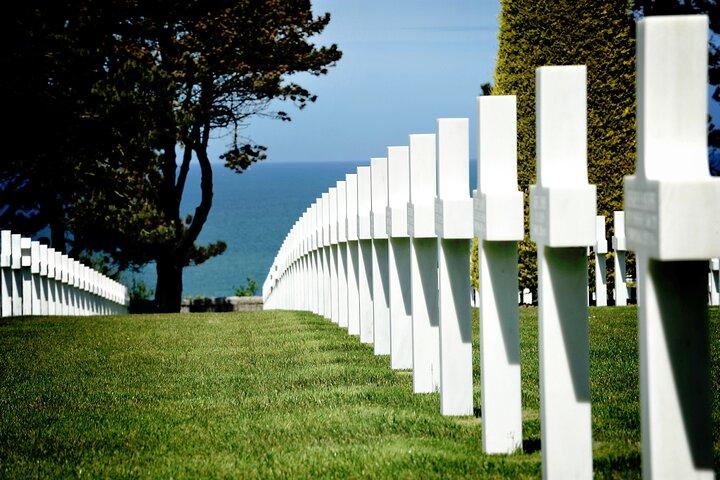 DDay American Beaches e US Airborne Full Day Tour saindo de Bayeux