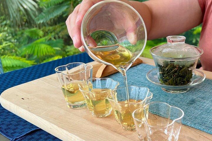 Experiência de degustação e preparação de chá