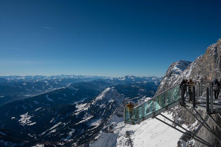 Dachsteingletscher Tagestour : Hängebrücke & Alpen ab Wien